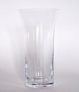 Bohemia Crystal  Glasvase konisch 25cm 