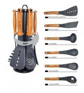 Küchenhelfer-Set 6-tlg auf Ständer Holz 