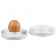 Eierbecher 2er Set weiß 