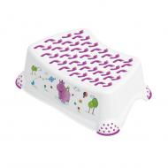 Tritthocker "Hippo" weiss" 