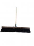 Saalbesen 50cm Rosshaarmischung m. Stiel 