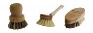 Spül+Topf+Gemüsebürste Holz Naturfaser 