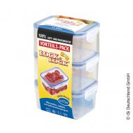 Lock & Lock Dosen-Set 3tl. 3xHPL807 