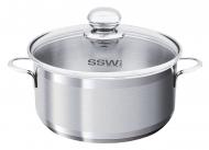 Bratentopf 24cm  Edelstahl "City" BT 24cm