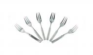 Kuchengabeln 6 Stück  Serie "Pearl" 