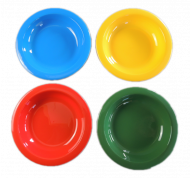 Waca Teller,tief 215mm PP grün 