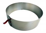 Tortenring mit Klemmhebel  Höhe 7cm 