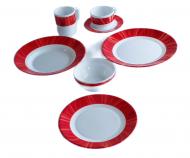 Arcopal Geschirrserie "Natura Red" wählen Sie bitte