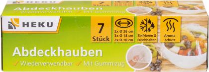 7 St. Abdeckhauben 3 Größen 