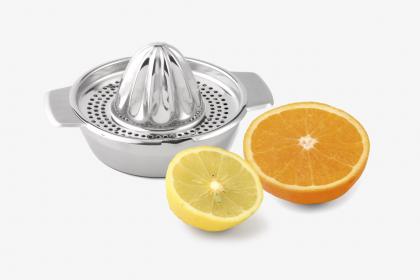 Karl Weis Zitruspresse mit Behälter 