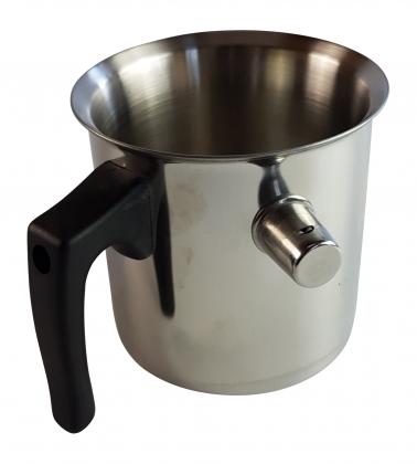 Wasserbadkocher 0,9l Edelstahl 