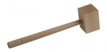Fleischklopfer aus Hartholz 