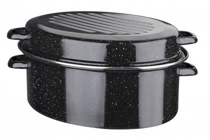 GSW Bräter Stahl-Emaille 38cm 38cm