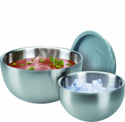 Thermoschüssel mit Deckel 22cm 2,5L 22cm