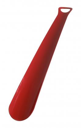 Schuhlöffel Schuhanzieher 40cm rot rot - 40cm