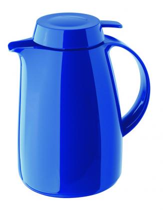 Helios Isolierkanne "Servitherm" 1l blau 