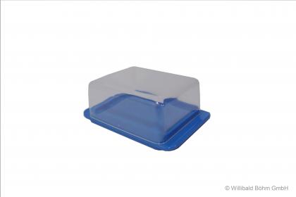 Sonja Butterdose Kunststoff blau blau
