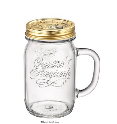 Henkelglas 41cl m. Schraubdeckel 