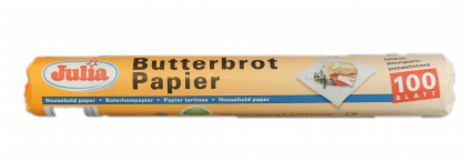 Butterbrotpapier 100 Blatt 