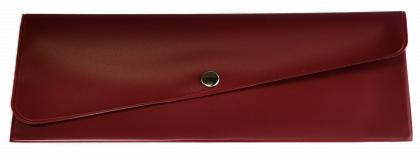 Bestecktasche Kunststofffolie bordo-rot bordeaux