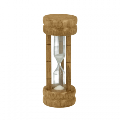 Sanduhr Eieruhr Höhe 9,5cm 