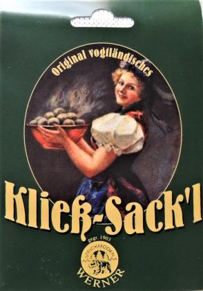 Kloßsack gestrickt mit Rezept 