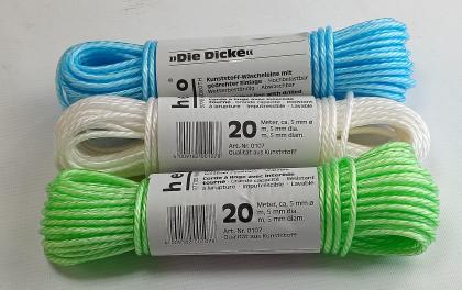 HELO Wäscheleine 20m "Die Dicke" 20m