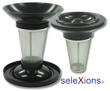 seleXions Teetassenfilter Edelstahl 