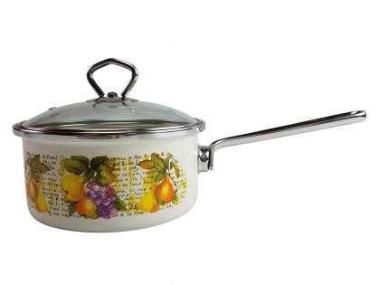 Schwerter Email Stielkasserolle 16cm 