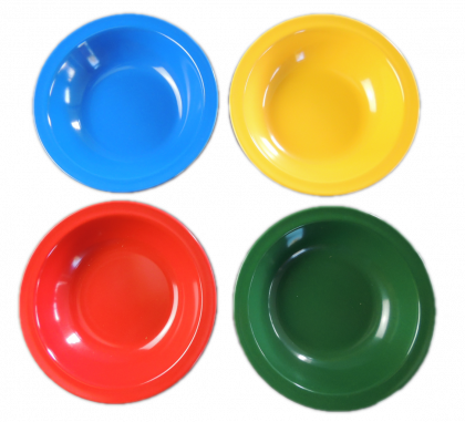 Waca Teller, tief 205mm Melamin blau 