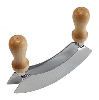 Wiegemesser 14cm 2 Schneiden  Edelstahl 