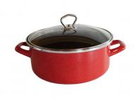 Schwerter Bratentopf 24cm keramikrot 