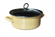 Schwerter  Bratentopf ocker 20cm m.D. 