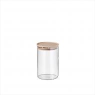 Simax Vorratsglas 0,9l m. Holzdeckel 0,9l