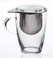 SIMAXTeeglas "Lyra" m. Metallsieb 