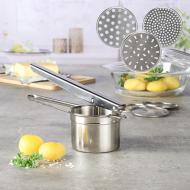 Kartoffel-und Spätzlepresse Edelstahl 