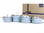 Kochtopf-Set Premium Grey 4tlg. 