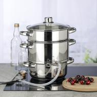 Entsafter Edelstahl Ø22cm 