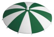 Glasabdeckung "Schirmchen" grün 