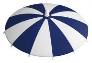 Glasabdeckung "Schirmchen" blau 