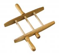 Leinenwickler  aus Holz groß 