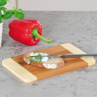 Schneidbrett Bambus 23x15x1cm 