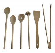 Küchenhelfer- Set 6 -tlg Buchenholz 