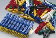 50 Stück Wäscheklammern aus Luran 