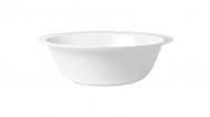 Schüssel Ø20,6cm H 6,5cm Melamin weiß 