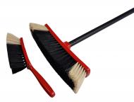 Stubenbesen m. Stiel +   Handfeger 