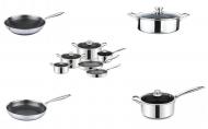 Edelstahl Topf-Serie  Wabenbeschichtet wählen Sie bitte