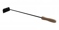 Feuerkratzer Aschekratzer mit Holzgriff 