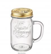 Henkelglas 41cl m. Schraubdeckel 