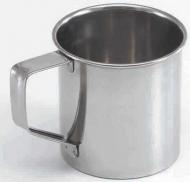 Becher 8cm  Edelstahl 